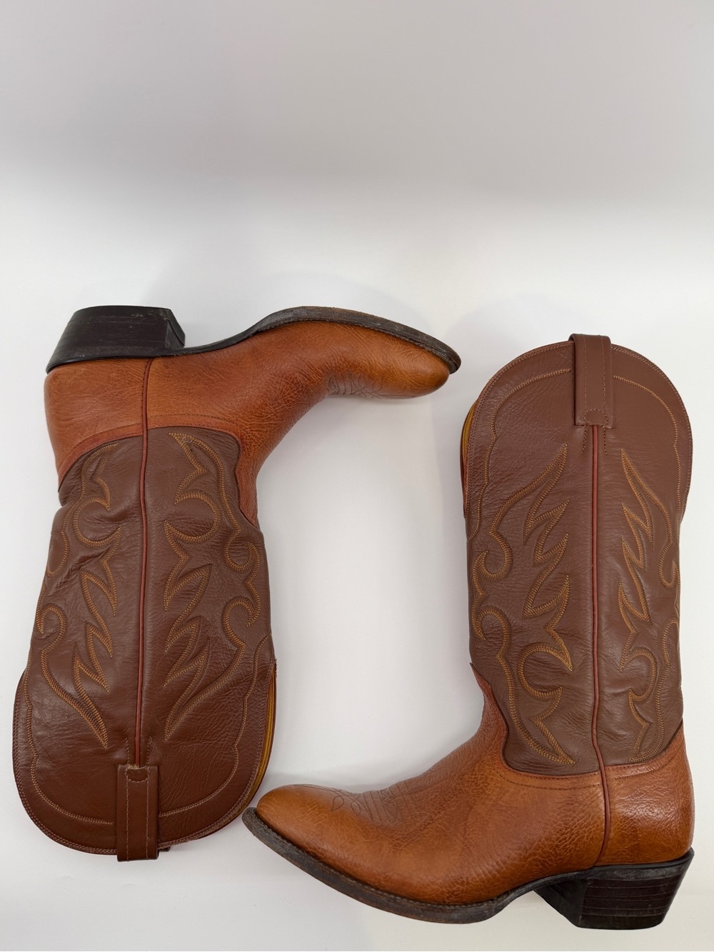 Vintage Nocona Western Boots Men's 8.5 D Made in USA